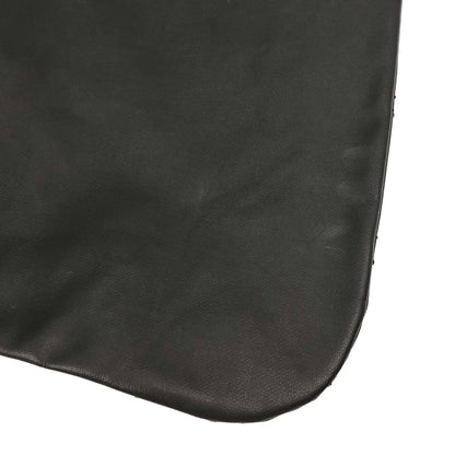 Chanel 2006-2008 Black Calfskin Canvas Shoulder Bag