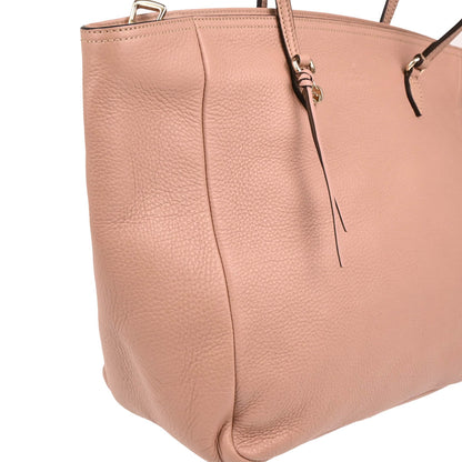 Gucci Pink Leather Tote Handbag