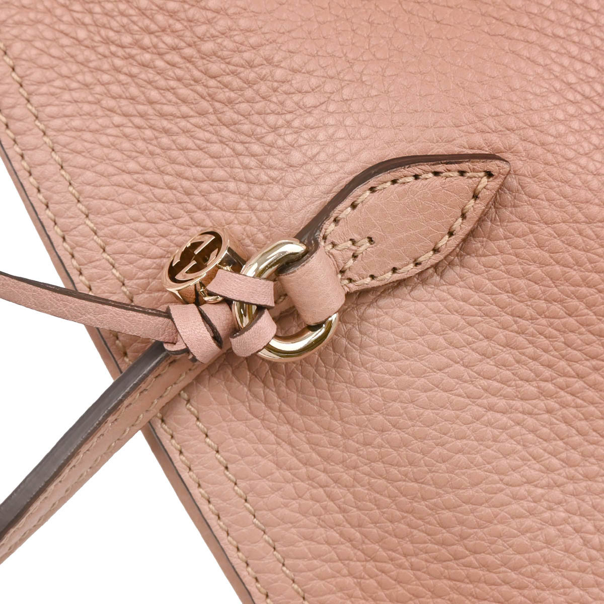 Gucci Pink Leather Tote Handbag