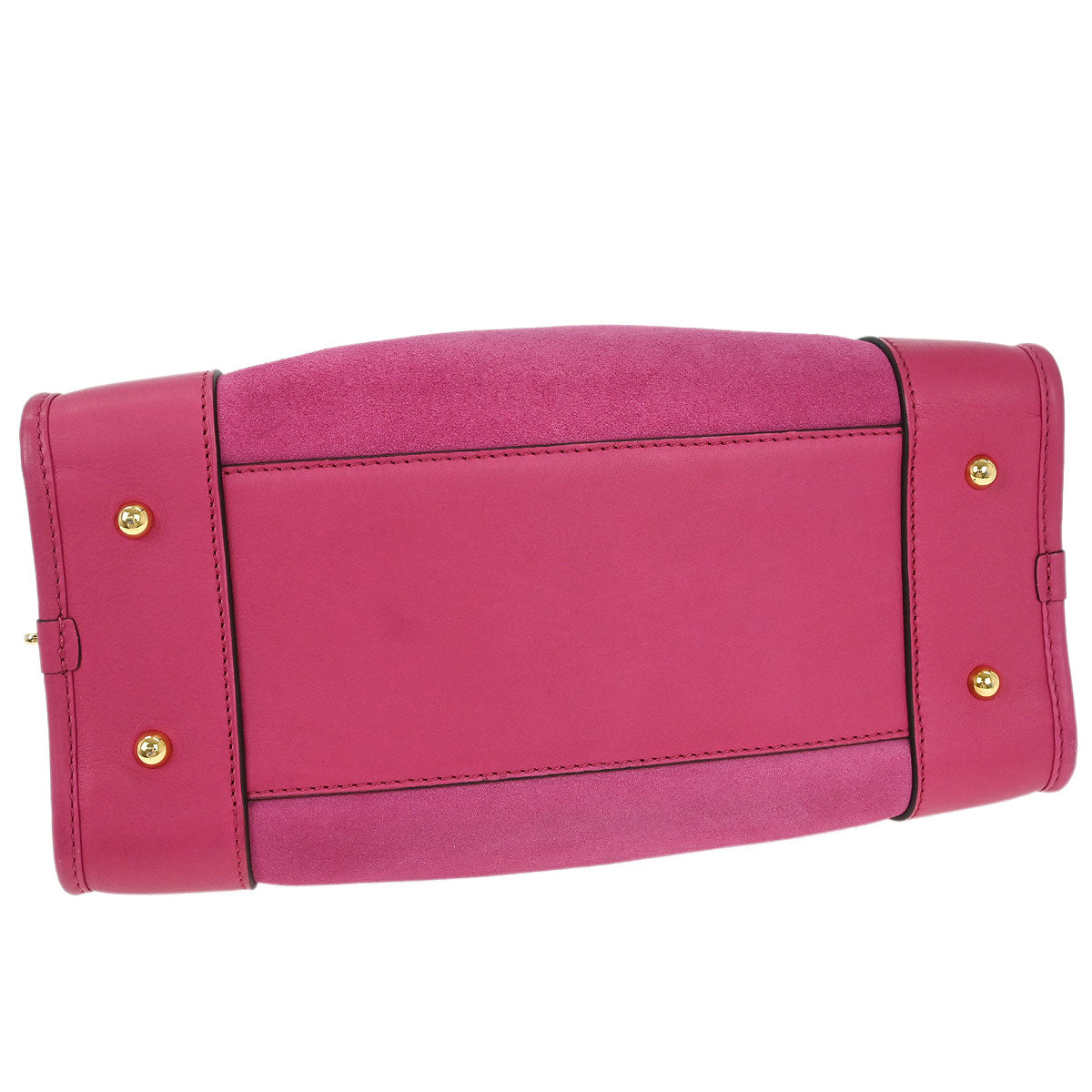 Loewe Pink Suede Leather Amazona 28 Handbag