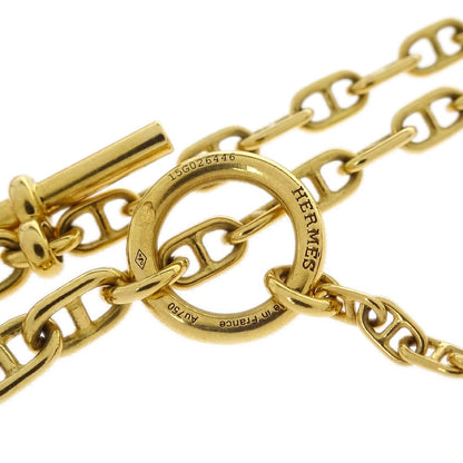 Hermes Chaine d'Ancre Double Chain Bracelet 15G026446 Au750 Diamond