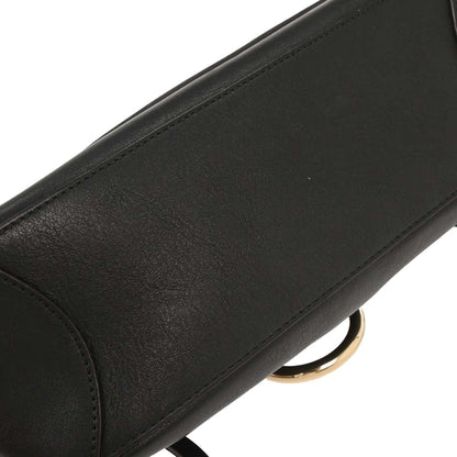 Chloe Black Leather Faye Day 2way Shoulder Handbag