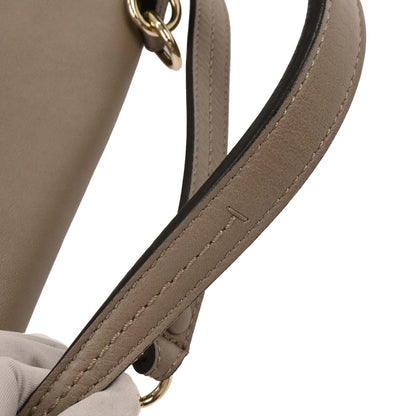 Chloe Gray Leather Faye Day 2way Shoulder Handbag