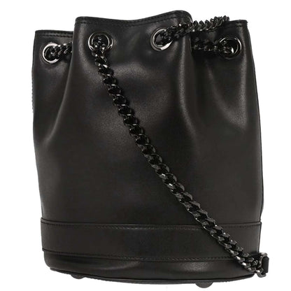Salvatore Ferragamo Black Vara Bow Drawstring Shoulder Bag