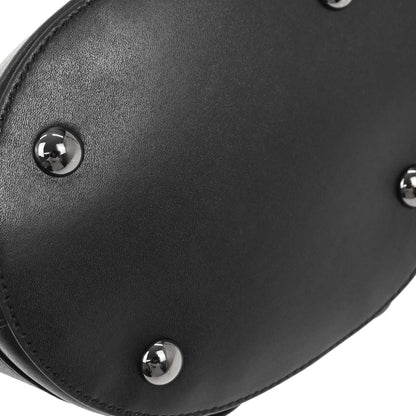 Salvatore Ferragamo Black Vara Bow Drawstring Shoulder Bag