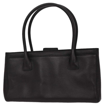 Chanel 2012-2013 Black Calfskin Executive Cerf Tote Bag