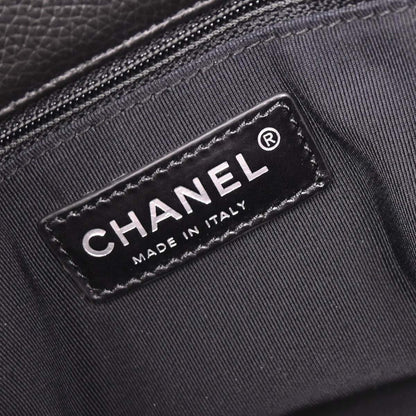 Chanel 2012-2013 Black Calfskin Executive Cerf Tote Bag