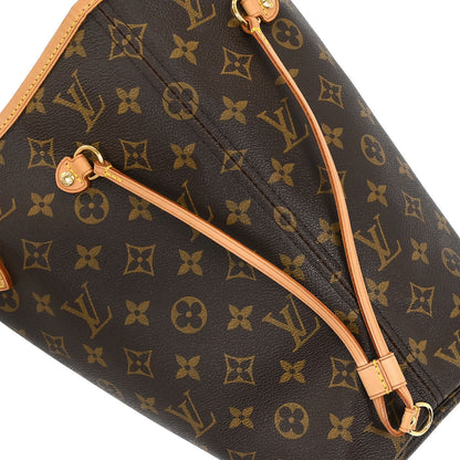 Louis Vuitton 2012 Monogram Neverfull MM Shoulder Tote Bag M40156