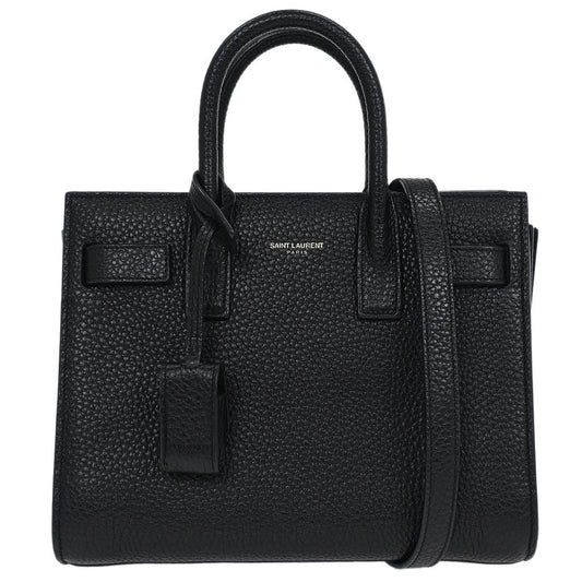 Saint Laurent Black Sac de Jour Baby 2way Shoulder Handbag