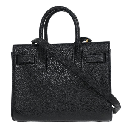 Saint Laurent Black Sac de Jour Baby 2way Shoulder Handbag