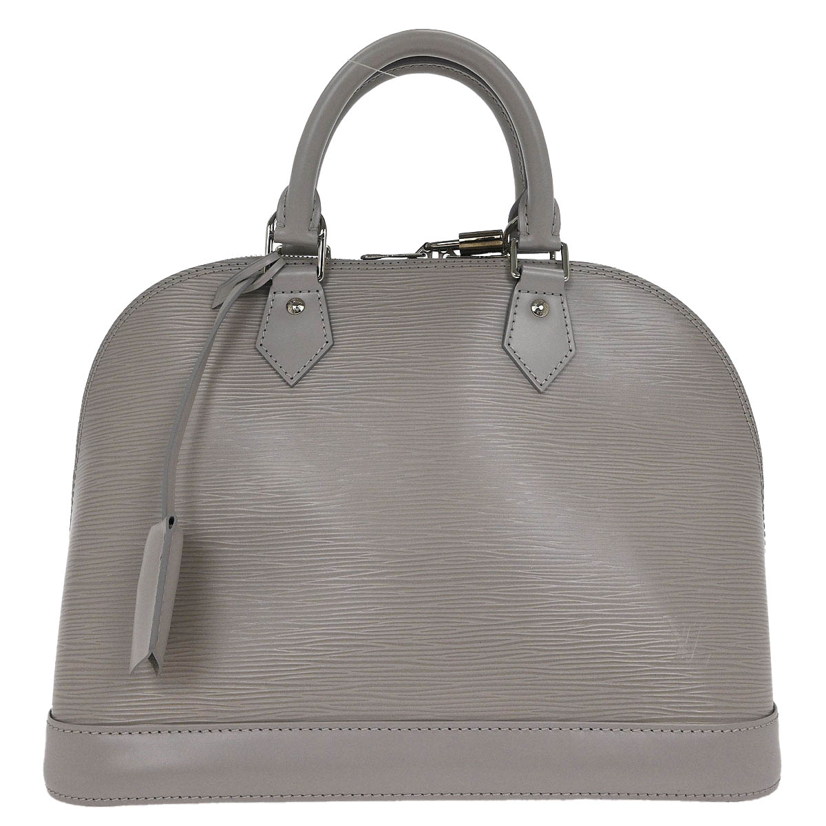 Louis Vuitton 2012 Gray Epi Alma PM Handbag M40621