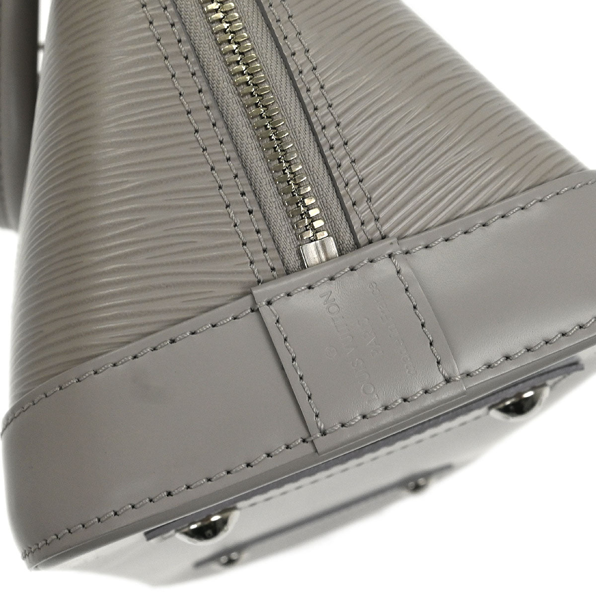 Louis Vuitton 2012 Gray Epi Alma PM Handbag M40621