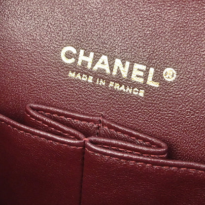 Chanel 2019 Black Caviar Small Classic Double Flap Shoulder Bag