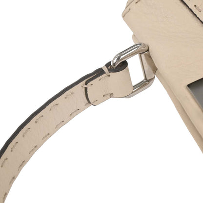 Fendi Ivory Leather Peekaboo 2way Shoulder Handbag