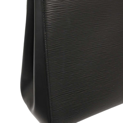 Louis Vuitton Black Epi Cluny MM 2way Shoulder Handbag M41302