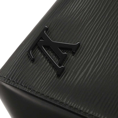 Louis Vuitton Black Epi Cluny MM 2way Shoulder Handbag M41302
