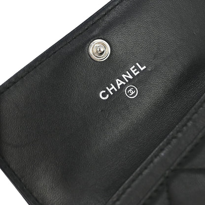 Boy Chanel 2017-2018 Black Lambskin Cardholder