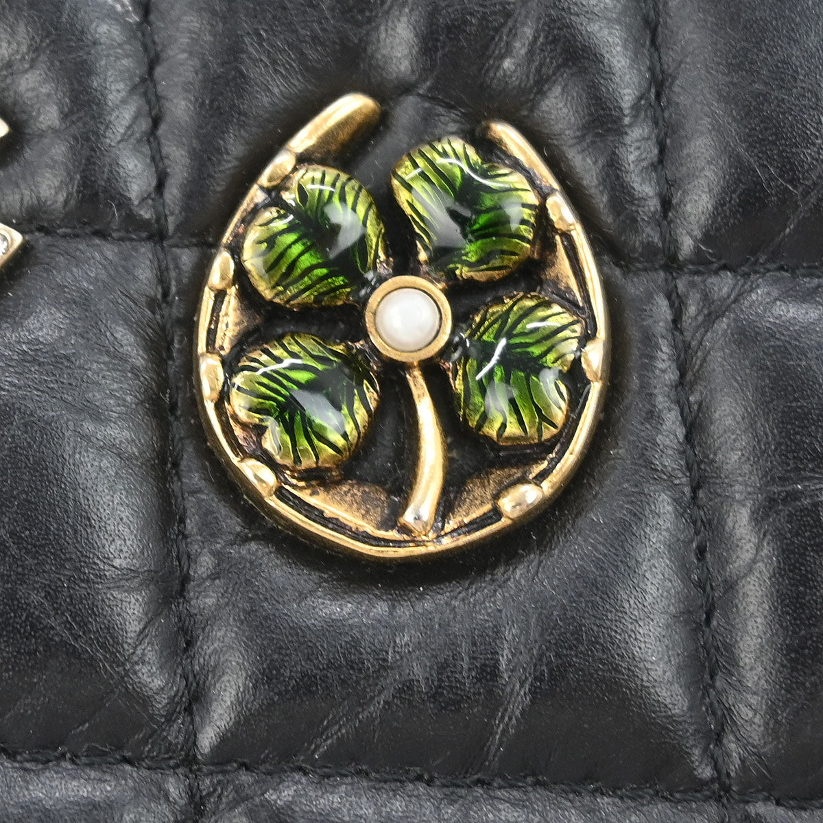 Chanel 2015-2016 Calfskin Mademoiselle Lock Icon WOC Wallet on Chain Shoulder Bag