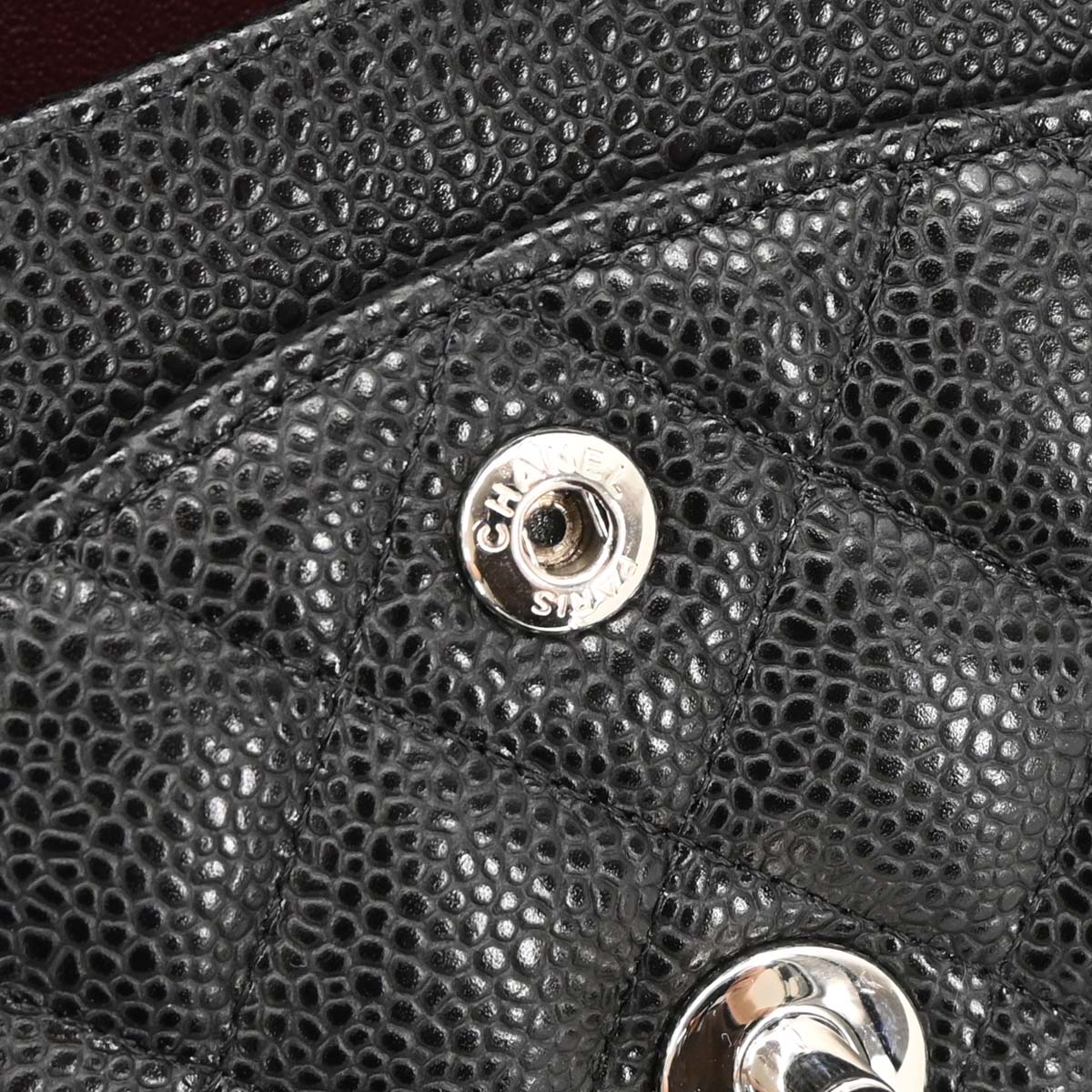 Chanel 2019 Black Caviar Small Classic Double Flap Shoulder Bag