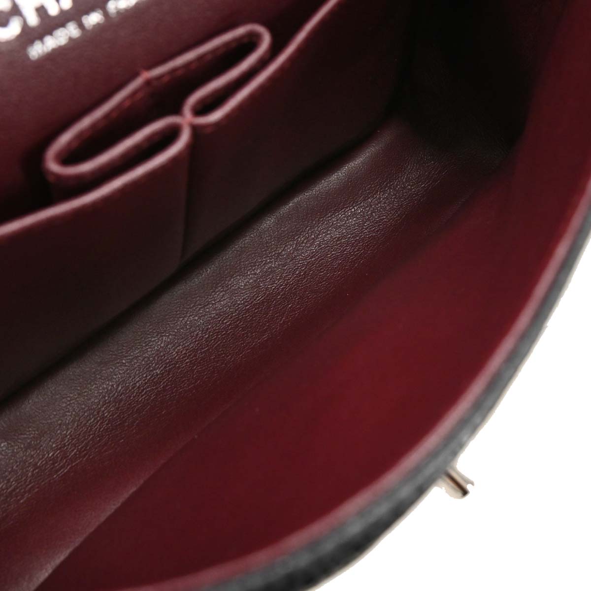 Chanel 2019 Black Caviar Small Classic Double Flap Shoulder Bag