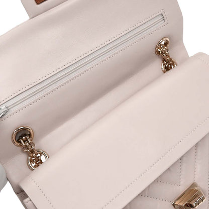 Chanel 2018-2019 Light Pink Lambskin Chevron Small Classic Double Flap Shoulder Bag