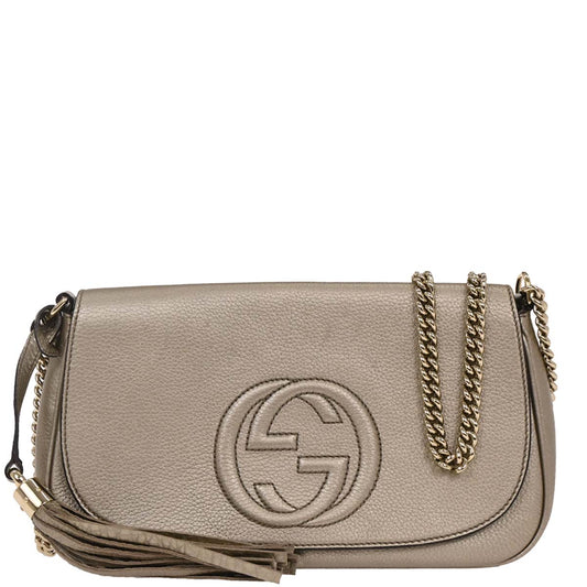 Gucci Gold Soho Chain Shoulder Bag