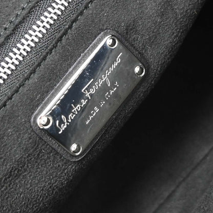 Salvatore Ferragamo Black 2way Shoulder Tote Bag