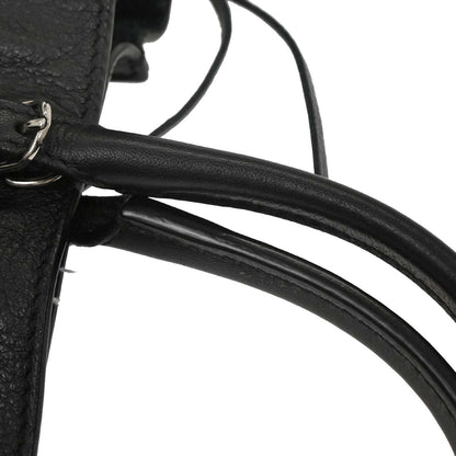 Balenciaga Black Papier A6 Tote Shoulder Bag
