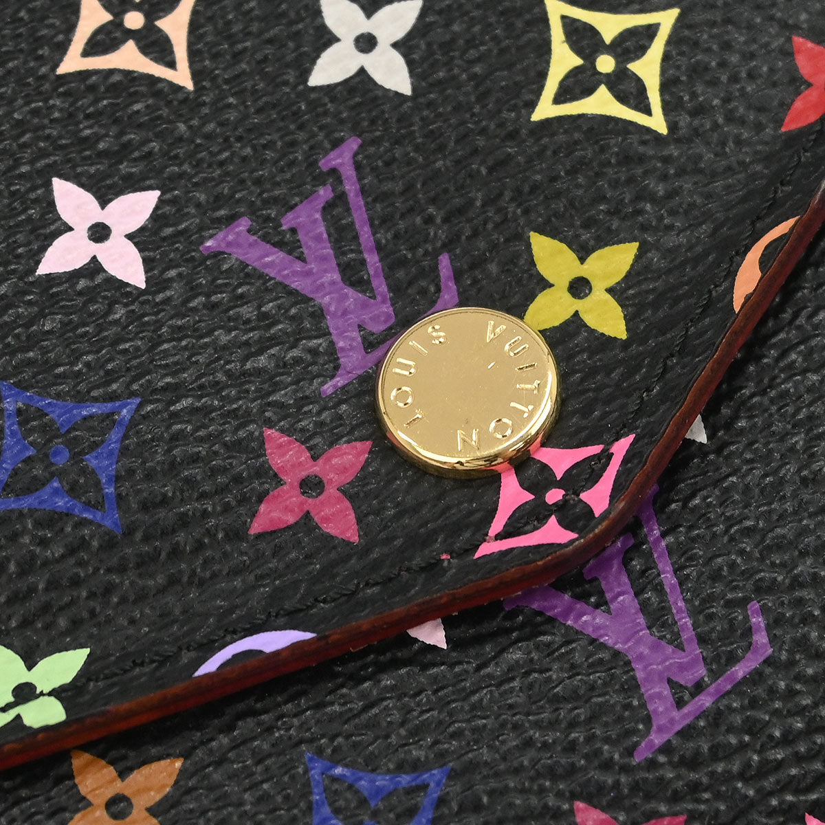 Louis Vuitton 2014 Multicolor Portefeuille Sarah Wallet M60668