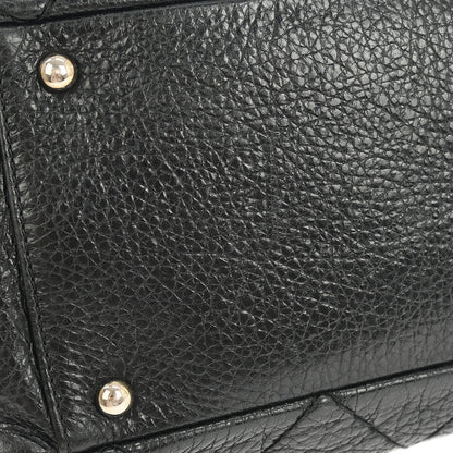 Chanel 2009-2010 Black Calfskin On the Road Tote Handbag