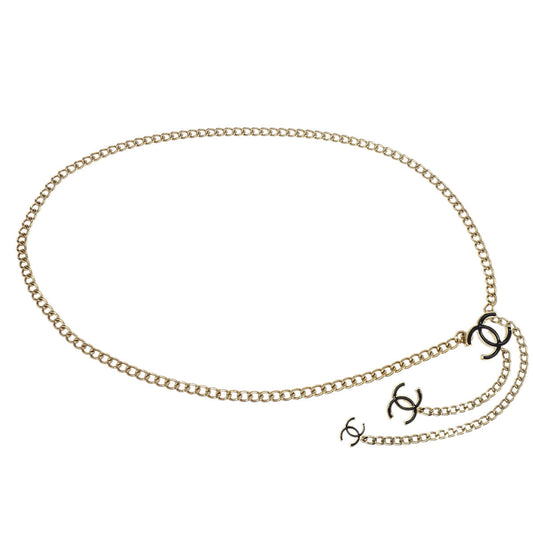 Chanel Gold CC Chain Belt 10V
