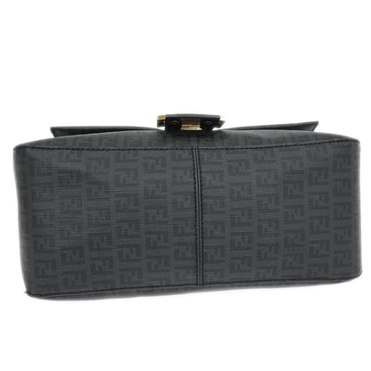 Fendi Gray Zucchino Mamma Baguette Handbag