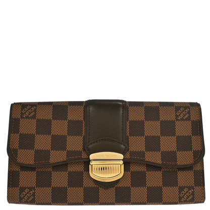 Louis Vuitton 2010 Damier Portefeuille Sistina Wallet N61747