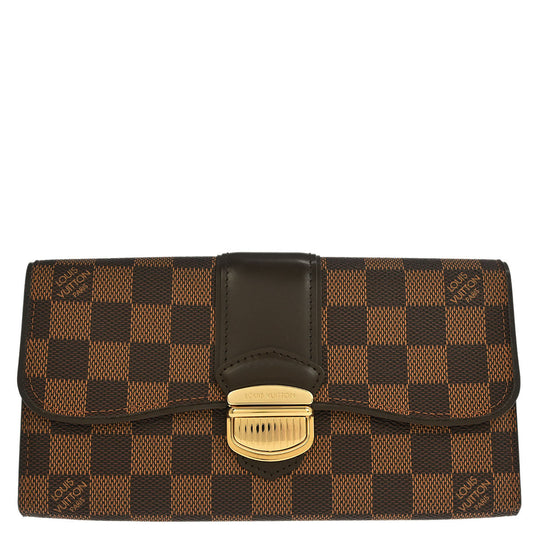 Louis Vuitton 2010 Damier Portefeuille Sistina Wallet N61747