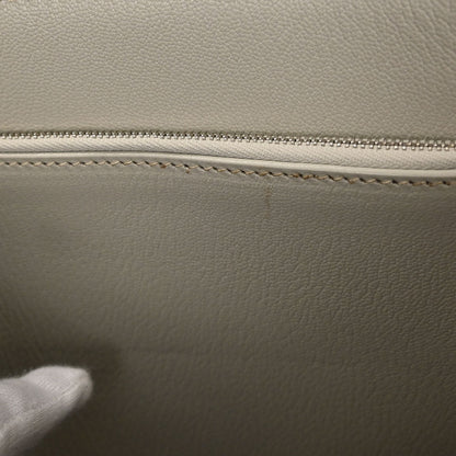 Hermes 2013 Etoupe Taurillon Clemence Steve Caporal 35 Shoulder Bag
