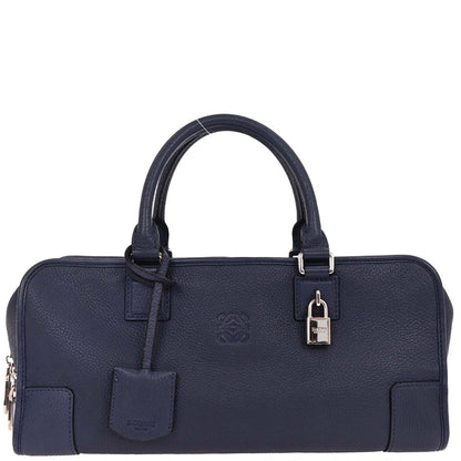 Loewe Blue Leather Amazona 36 Handbag