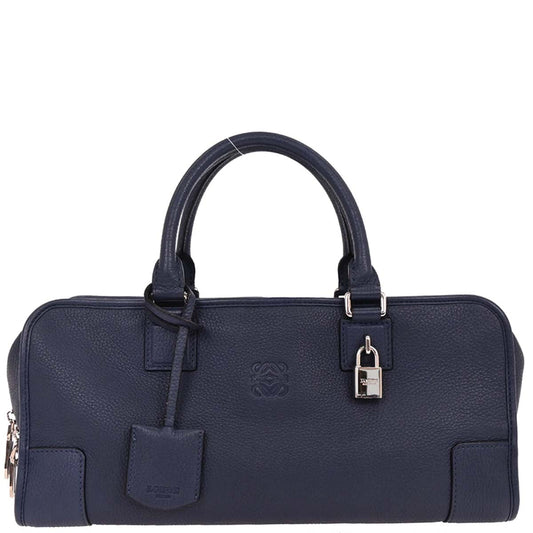 Loewe Blue Leather Amazona 36 Handbag