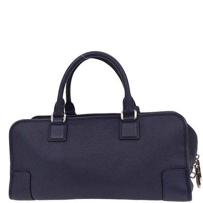 Loewe Blue Leather Amazona 36 Handbag