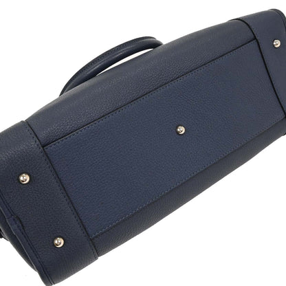 Loewe Blue Leather Amazona 36 Handbag