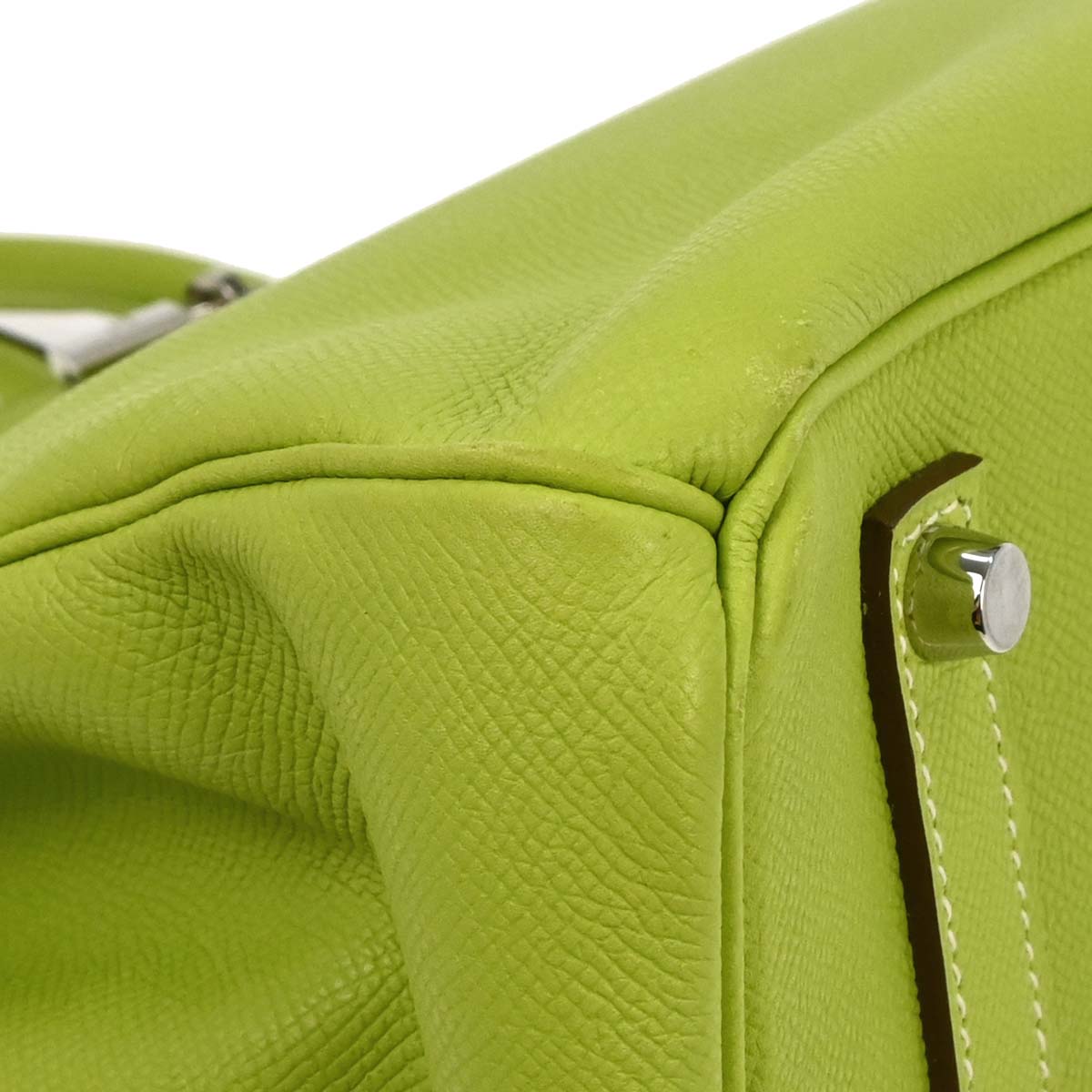 Hermes Kiwi Epsom Candy Birkin 35 Handbag