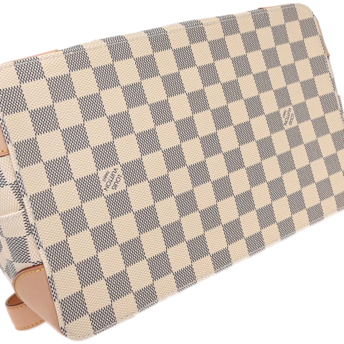 Louis Vuitton 2012 Damier Azur Hampstead PM Tote Handbag N51207