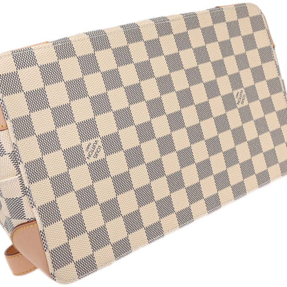 Louis Vuitton 2012 Damier Azur Hampstead PM Tote Handbag N51207