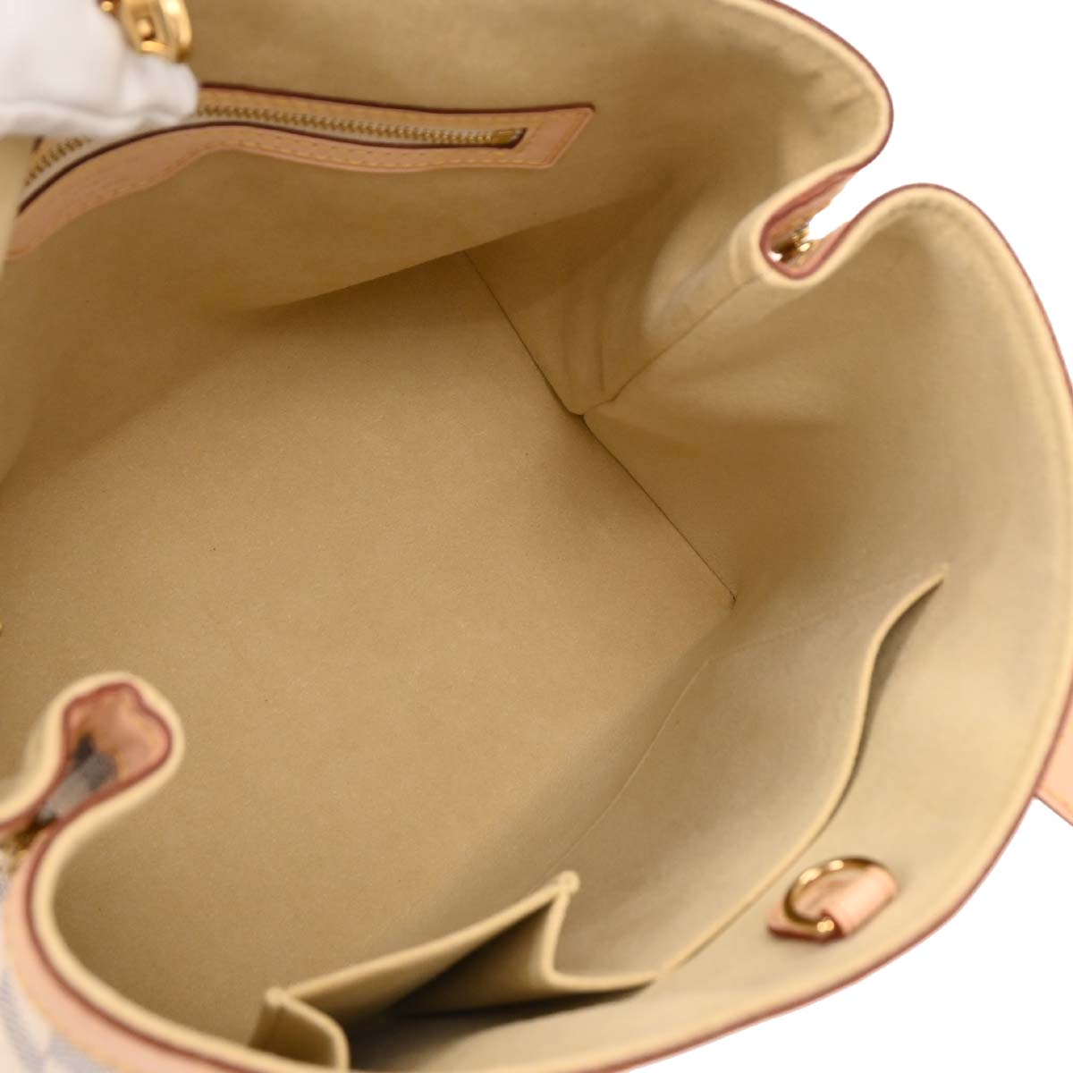 Louis Vuitton 2012 Damier Azur Hampstead PM Tote Handbag N51207