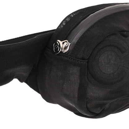 Chanel 2019 Black Mesh Bum Bag