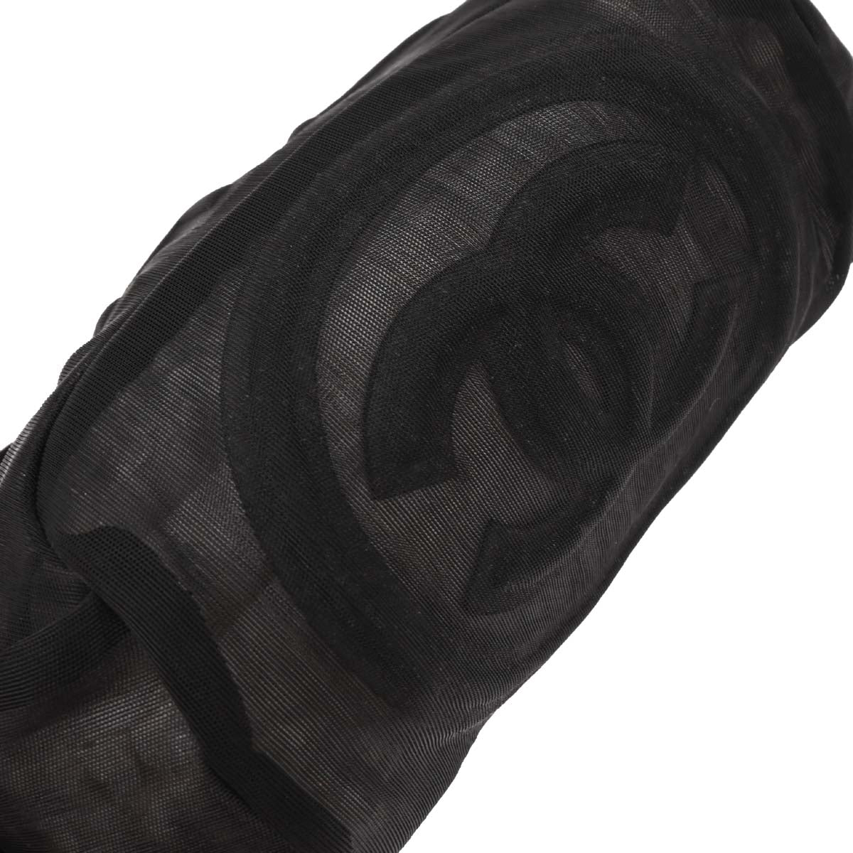 Chanel 2019 Black Mesh Bum Bag