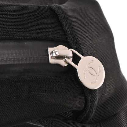 Chanel 2019 Black Mesh Bum Bag