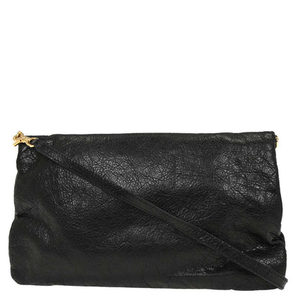 Balenciaga Black Giant Envelope Clutch Bag