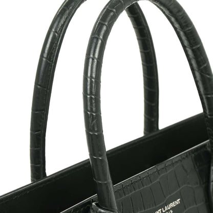 Saint Laurent Dark Gray Sac de Jour 2way Shoulder Handbag