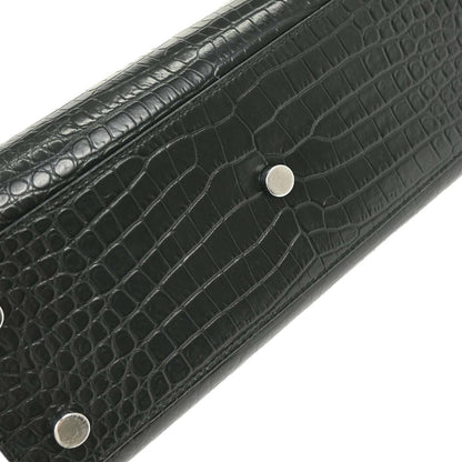 Saint Laurent Dark Gray Sac de Jour 2way Shoulder Handbag