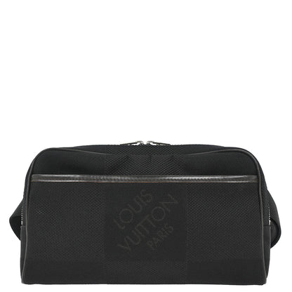 Louis Vuitton 2012 Black Damier Geant Acrobat Waist Bum Bag M93620